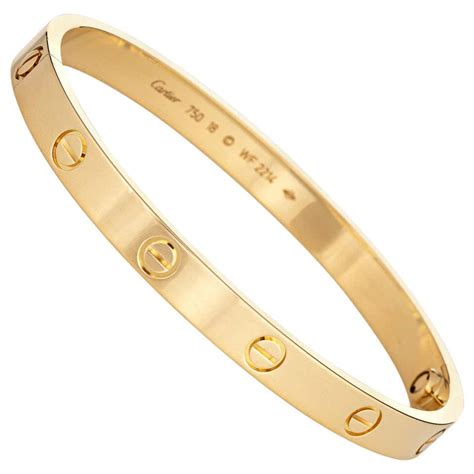 1970 cartier love bracelet|pre owned cartier love bracelet.